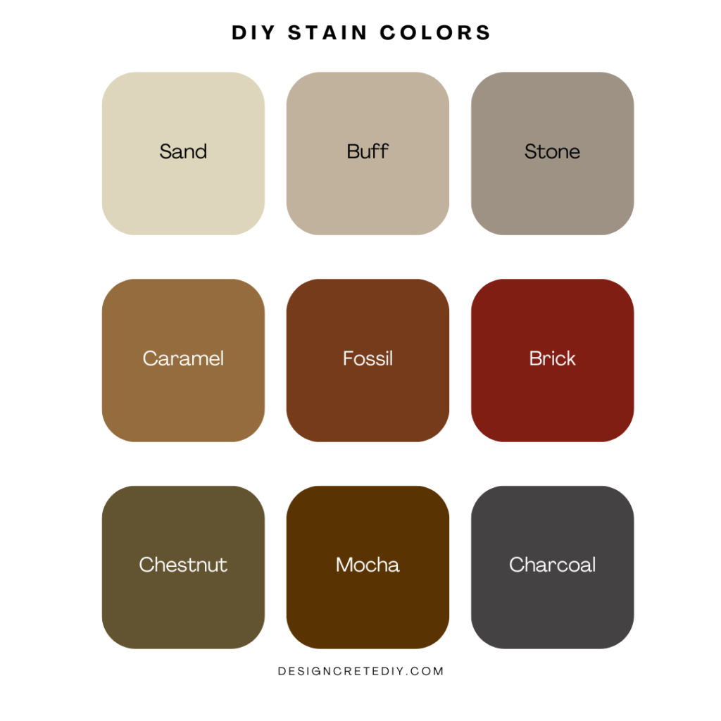 DIY Concrete Stain DesigncreteDIY