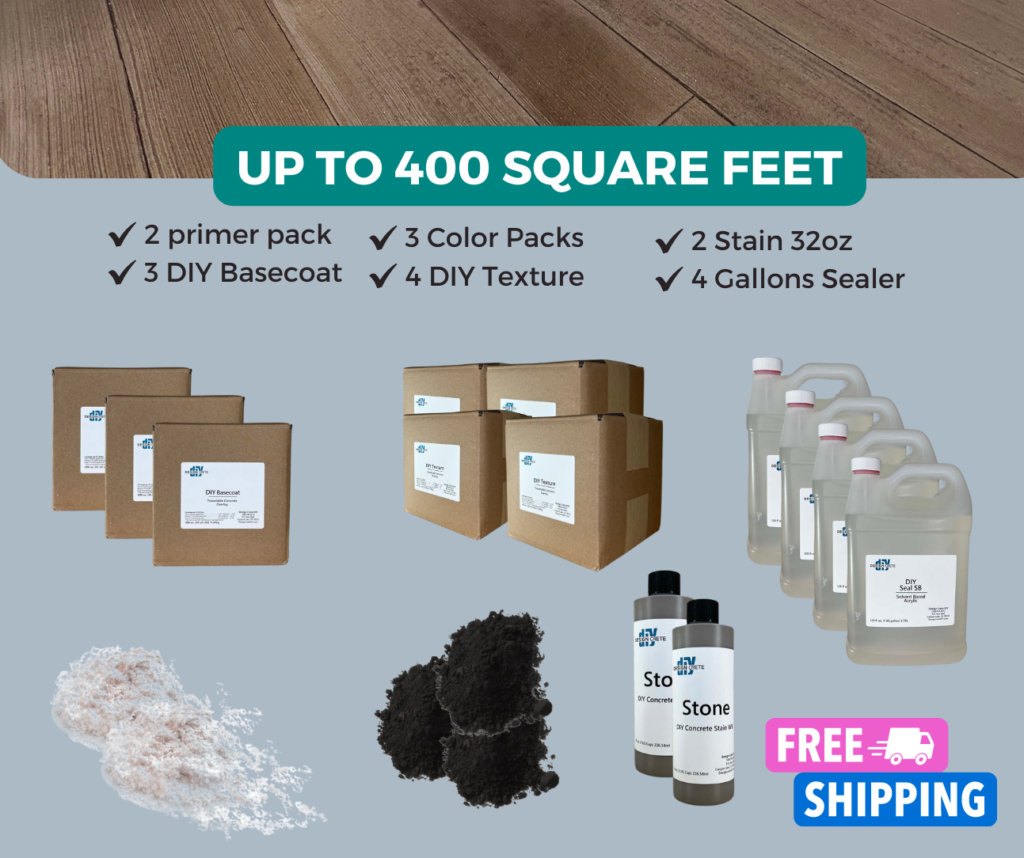 400 Square Foot DesigncreteDIY